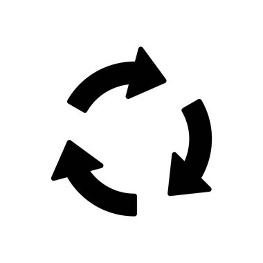 Simge vektörünü geri dönüştür. Vektör simgesi geri dönüşümü.