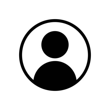 Kullanıcı Simgesi vektörü. İnsan imzası. insanlar simgesi. 