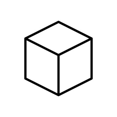 Kutu simgesi vektörü. kutu vektör simgesi, paket, paket