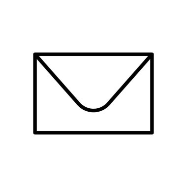 Posta simgesi vektörü. e- posta simgesi vektörü. E- posta simgesi. Zarf illüstrasyonu