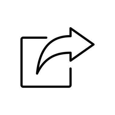 Simge vektörünü paylaş. Paylaşılan vektör simgesi