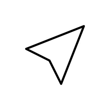 Pusula simgesi vektörü. ok pusula simgesi vektörü