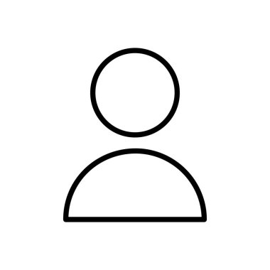 Kullanıcı Simgesi vektörü. İnsan imzası. insanlar simgesi. 