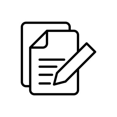 Not simgesi vektörü. not defteri simgesi vektörü