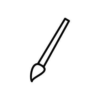 Simge vektörünü boya. boya fırçası ikon vektörü. boyama silindiri vektörü