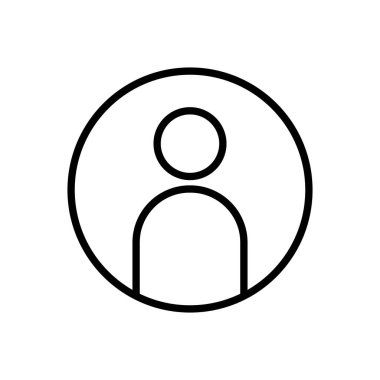 Kullanıcı Simgesi vektörü. İnsan imzası. insanlar simgesi. 