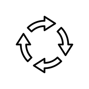 Simge vektörünü geri dönüştür. Vektör simgesi geri dönüşümü.