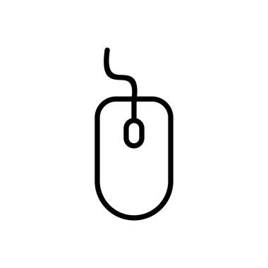 Fare simgesi vektörü. Simge vektörüne tıklayın. işaretleyici simgesi vektörü.