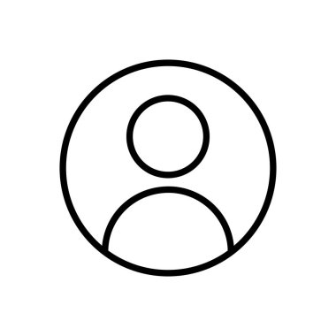 Kullanıcı Simgesi vektörü. İnsan imzası. insanlar simgesi. 