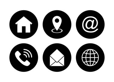 Simge vektörüyle bağlantı kurun. Ağ simgesi vektörü. kartvizit iletişim bilgileri simgesi.