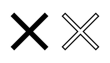 Simgeyi kapat. Simge vektörünü sil. çapraz işaret