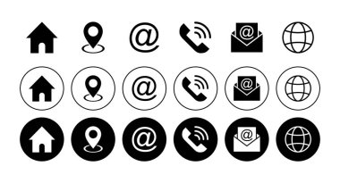 Simge vektörüyle bağlantı kurun. Ağ simgesi vektörü. kartvizit iletişim bilgileri simgesi.