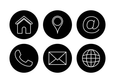 Simge vektörüyle bağlantı kurun. Ağ simgesi vektörü. kartvizit iletişim bilgileri simgesi.