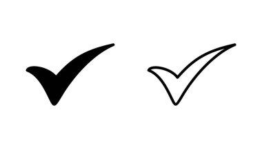 İşaret simgesi ayarlandı. İşaret simgesini işaretle. İşaret işareti vektörü