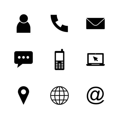 Simge vektörüyle bağlantı kurun. Ağ simgesi vektörü. kartvizit iletişim bilgileri simgesi.