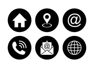 Simge vektörüyle bağlantı kurun. Ağ simgesi vektörü. kartvizit iletişim bilgileri simgesi.