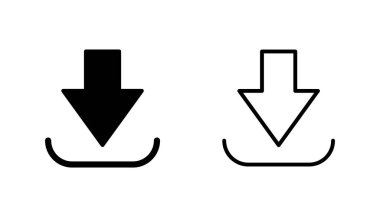 Simge indir. Vektör simgesi indir