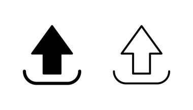 Simge yükleme seti. veri simgesi yükle
