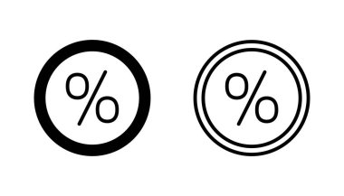 İndirim simgesi seti. İndirim etiketi simgesi. 
