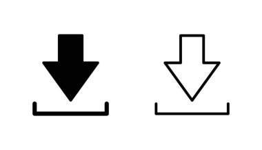 Simge indir. Vektör simgesi indir