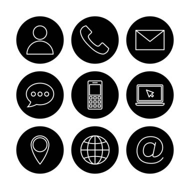 Simge vektörüyle bağlantı kurun. Ağ simgesi vektörü. kartvizit iletişim bilgileri simgesi.