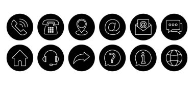 Simge vektörüyle bağlantı kurun. Ağ simgesi vektörü. kartvizit iletişim bilgileri simgesi.