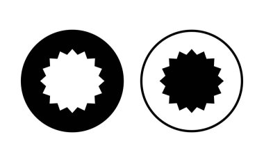 Rozet simgesi ayarlandı. Ödül ikonu. Başarmak. Damga