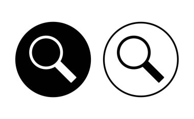 Arama simgesi ayarlandı. Büyüteç simgesini ara