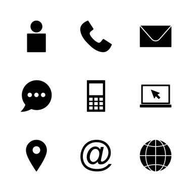 Simge vektörüyle bağlantı kurun. Ağ simgesi vektörü. kartvizit iletişim bilgileri simgesi.