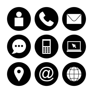 Simge vektörüyle bağlantı kurun. Ağ simgesi vektörü. kartvizit iletişim bilgileri simgesi.