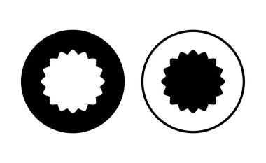 Rozet simgesi ayarlandı. Ödül ikonu. Başarmak. Damga