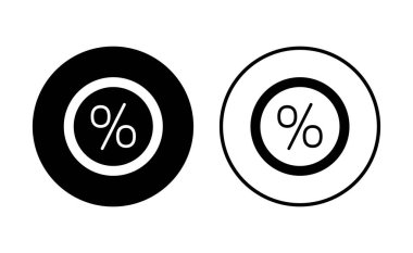 İndirim simgesi seti. İndirim etiketi simgesi. 