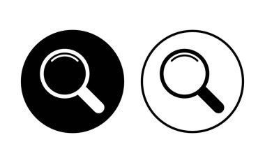 Arama simgesi ayarlandı. Büyüteç simgesini ara