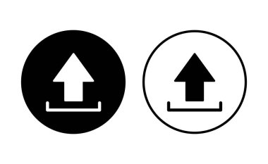 Simge yükleme seti. veri simgesi yükle