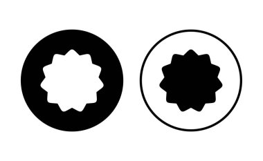 Rozet simgesi ayarlandı. Ödül ikonu. Başarmak. Damga