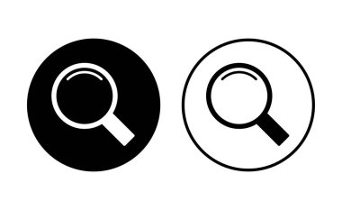 Arama simgesi ayarlandı. Büyüteç simgesini ara