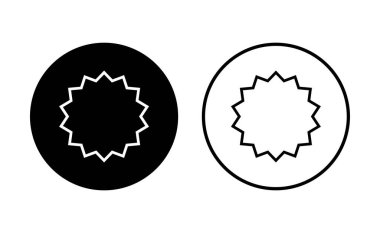 Rozet simgesi ayarlandı. Ödül ikonu. Başarmak. Damga