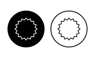 Rozet simgesi ayarlandı. Ödül ikonu. Başarmak. Damga