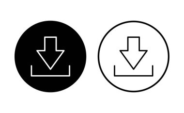 Simge indir. Vektör simgesi indir