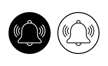 Bell Simgesi hazır. Web sitenizin tasarımı için bildirim simgesi