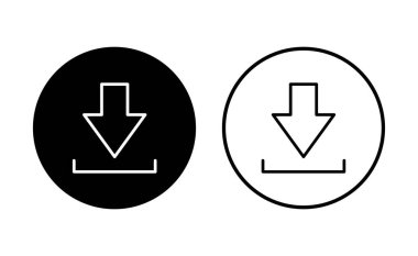 Simge indir. Vektör simgesi indir