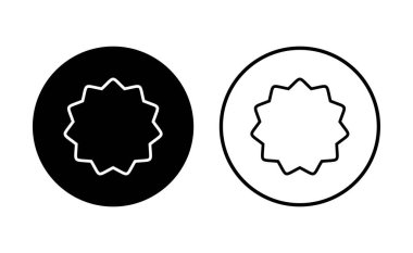 Rozet simgesi ayarlandı. Ödül ikonu. Başarmak. Damga