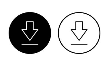 Simge indir. Vektör simgesi indir