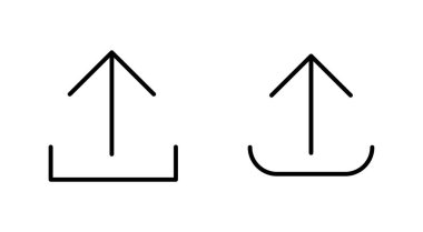 Simge yükleme seti. veri simgesi yükle