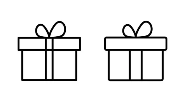 stock vector Gift icon set. gift vector icon. birthday gift