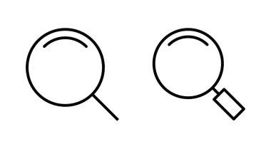 Arama simgesi ayarlandı. Büyüteç simgesini ara