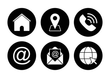 Simge vektörüyle bağlantı kurun. Ağ simgesi vektörü. kartvizit iletişim bilgileri simgesi.