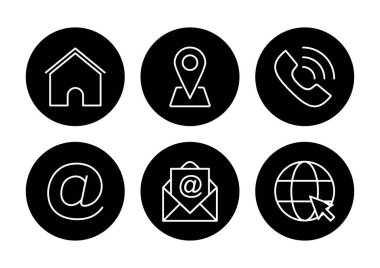 Simge vektörüyle bağlantı kurun. Ağ simgesi vektörü. kartvizit iletişim bilgileri simgesi.