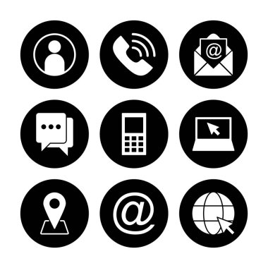 Simge vektörüyle bağlantı kurun. Ağ simgesi vektörü. kartvizit iletişim bilgileri simgesi.