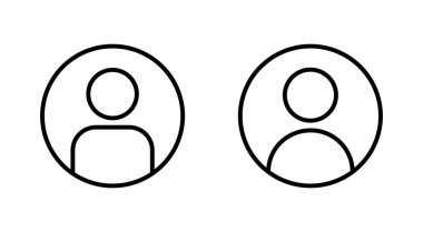 Kullanıcı Simgesi ayarlandı. İnsan imzası. insanlar simgesi. 